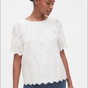 Banana Republic Laser Cut Tshirt